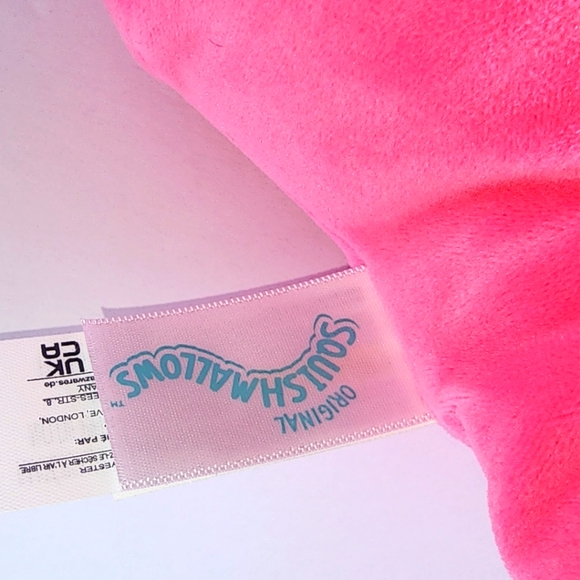 ARCHIE 🦎 Blacklight Hot Pink Axolotl Original Squishmallow by KellyToy NWT - Picture 4 of 8